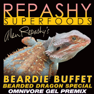 Repashy Beardie Buffet Пресс-релиз для всеядных и насекомоядных с личинками черной львинки, 85гр